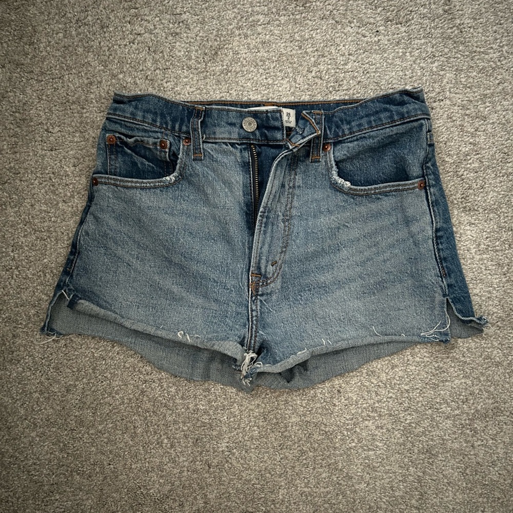 Abercrombie & Fitch Classic Blue Jean Shorts
